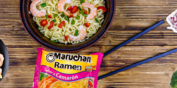 Con Maruchan, platos asiáticos en los que los fideos son protagonistas
